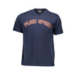 Plein Sport Blaues Baumwoll-T-Shirt für Herren
