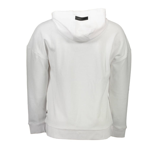 Plein Sport Weißes Baumwoll-Sweatshirt