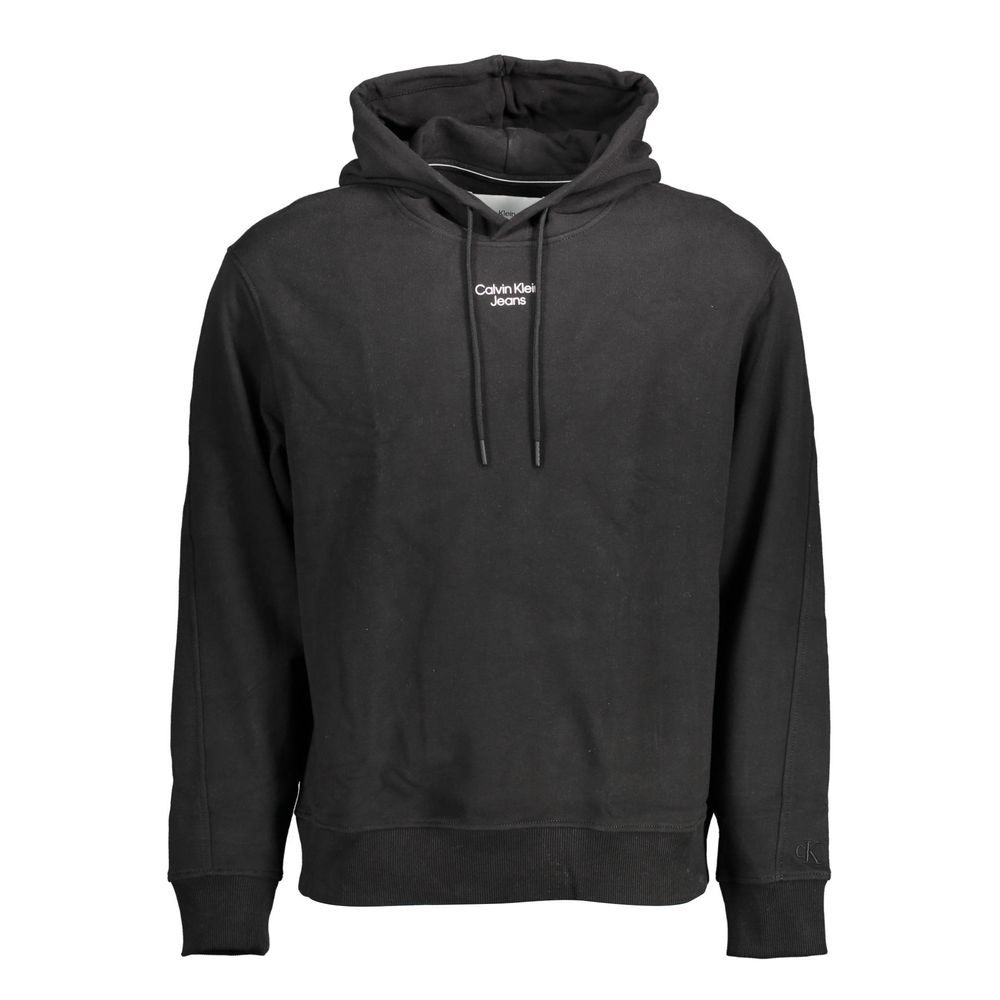 Calvin Klein Black Cotton Men's Sweatshirt