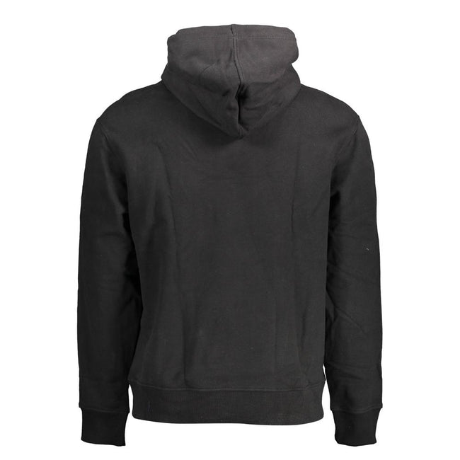 Calvin Klein Schwarzer Baumwoll-Herren-Sweatshirt