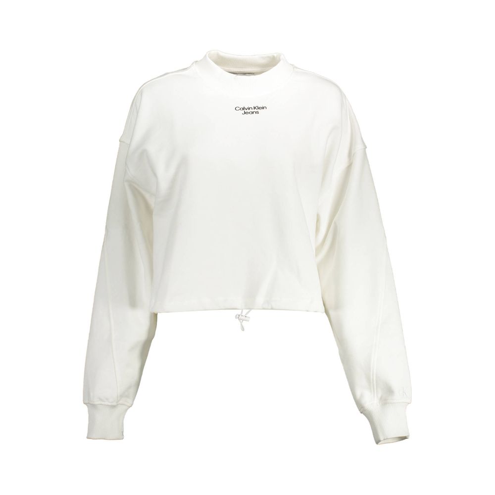 Calvin Klein Cotton Sweatshirt in White