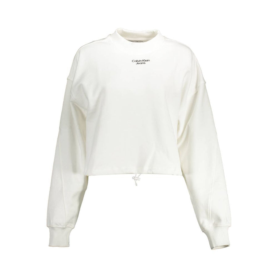 Calvin Klein Cotton Sweatshirt in White