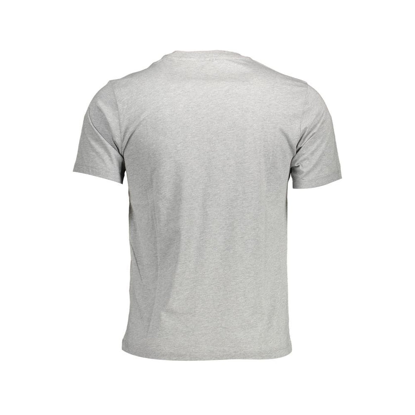 North Sails Graues Baumwoll-T-Shirt für Herren