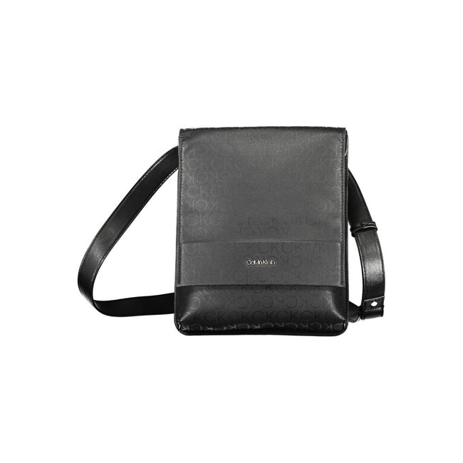 Calvin Klein Schwarze Polyester-Umhängetasche