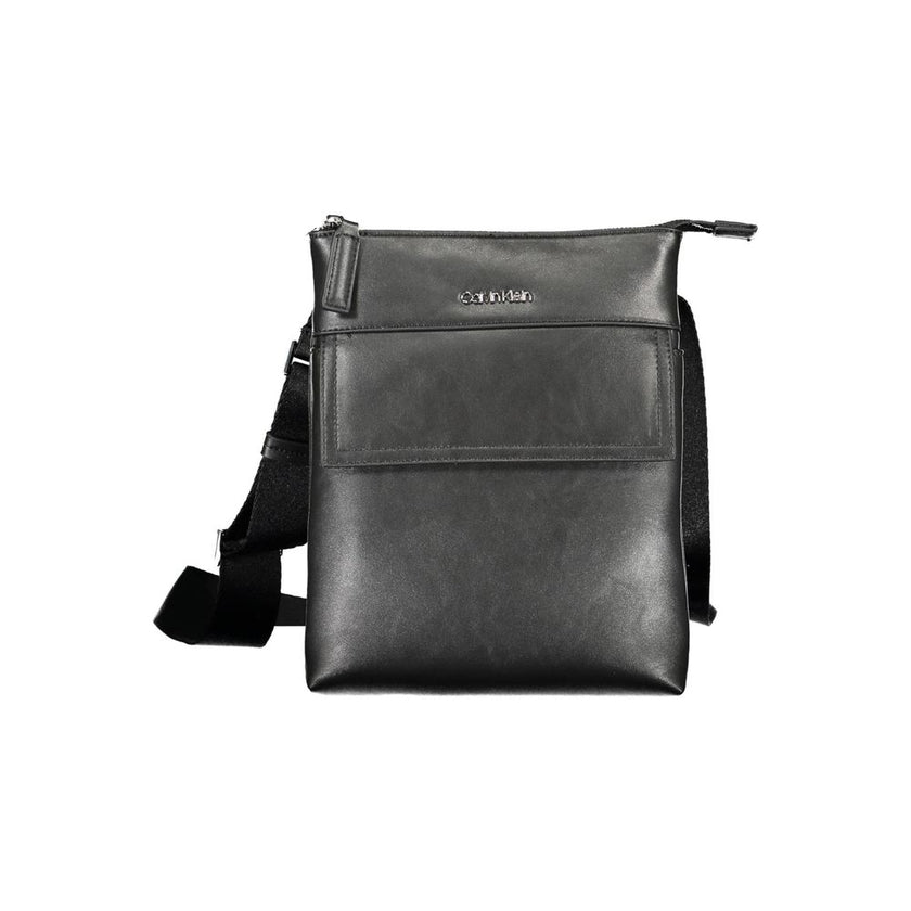Calvin Klein Schwarze Polyester-Umhängetasche