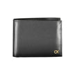 Calvin Klein Schwarzes Leder Portemonnaie für Herren