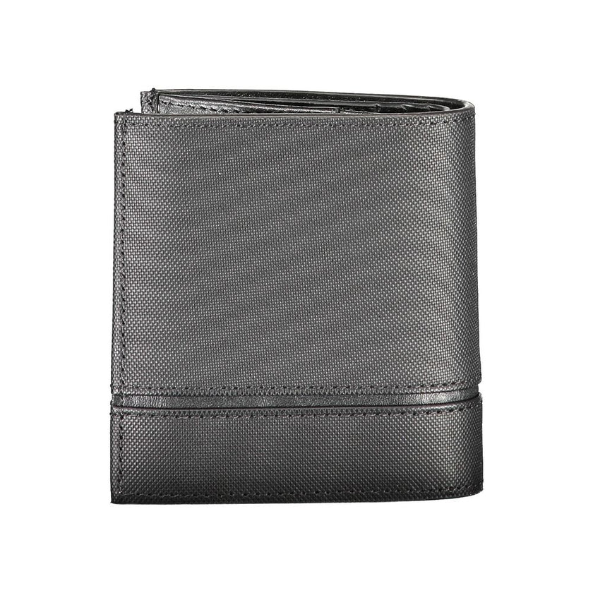 Calvin Klein Schwarzes Leder Portemonnaie