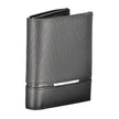 Calvin Klein Schwarzes Leder Portemonnaie