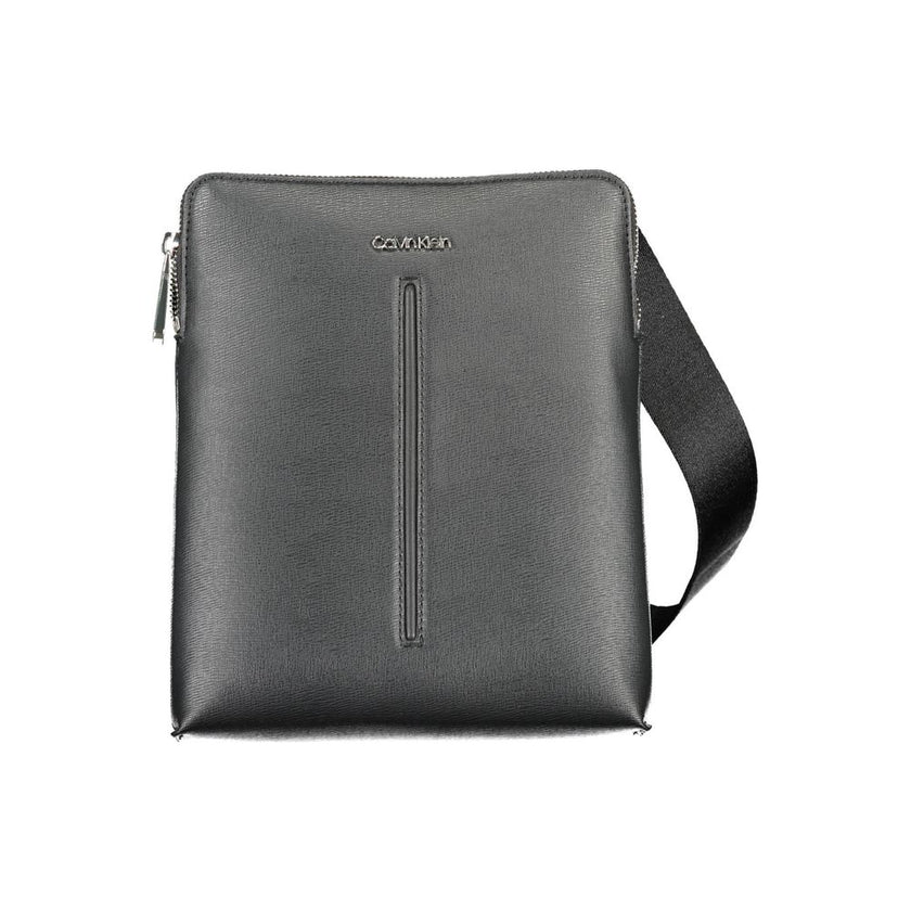 Calvin Klein Schwarze Polyester-Umhängetasche