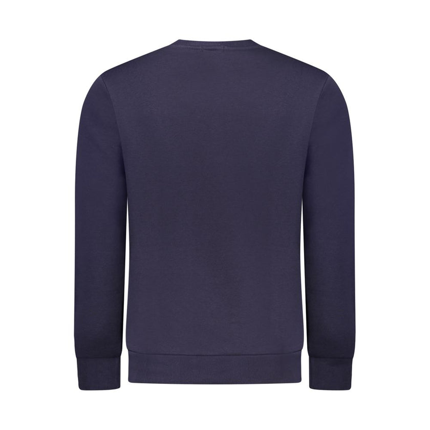 Rifle Blauer Baumwollpullover für Herren