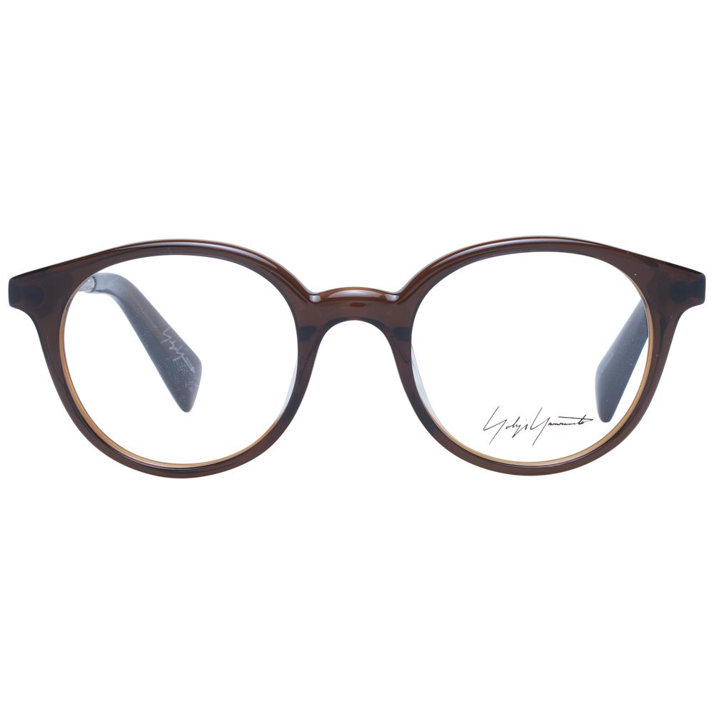 Yohji Yamamoto Braune Acetatbrille