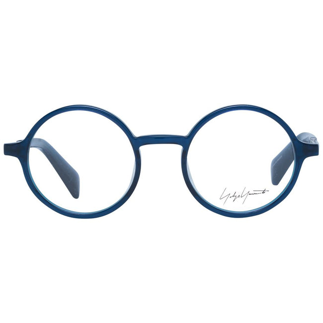 Yohji Yamamoto Blaue Brille aus Azetat (Gestell)
