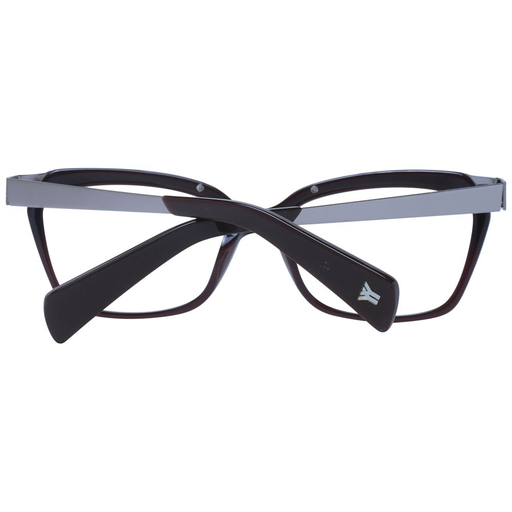 Yohji Yamamoto Braune Acetatbrille