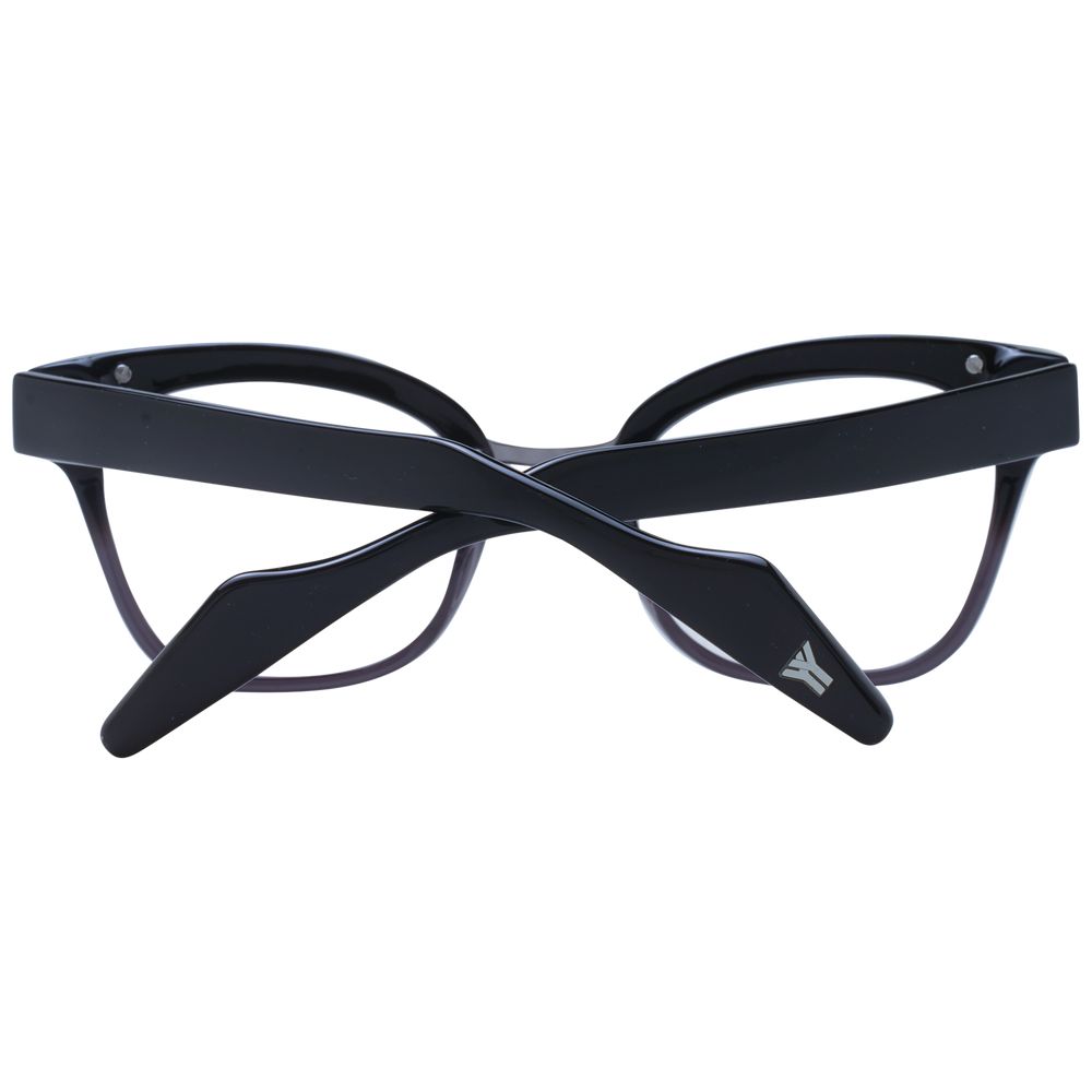Yohji Yamamoto Schwarze Acetatbrille (Gestell)