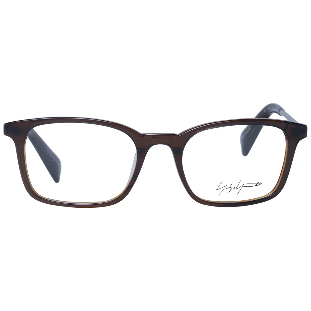 Yohji Yamamoto Braune Brille aus Acetat (Fassung)