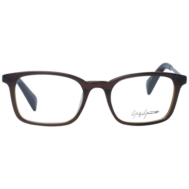 Yohji Yamamoto Braune Brille aus Acetat (Fassung)