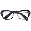 Yohji Yamamoto burgunderfarbene Brille aus Metall und Kunststoff (Fassungen)