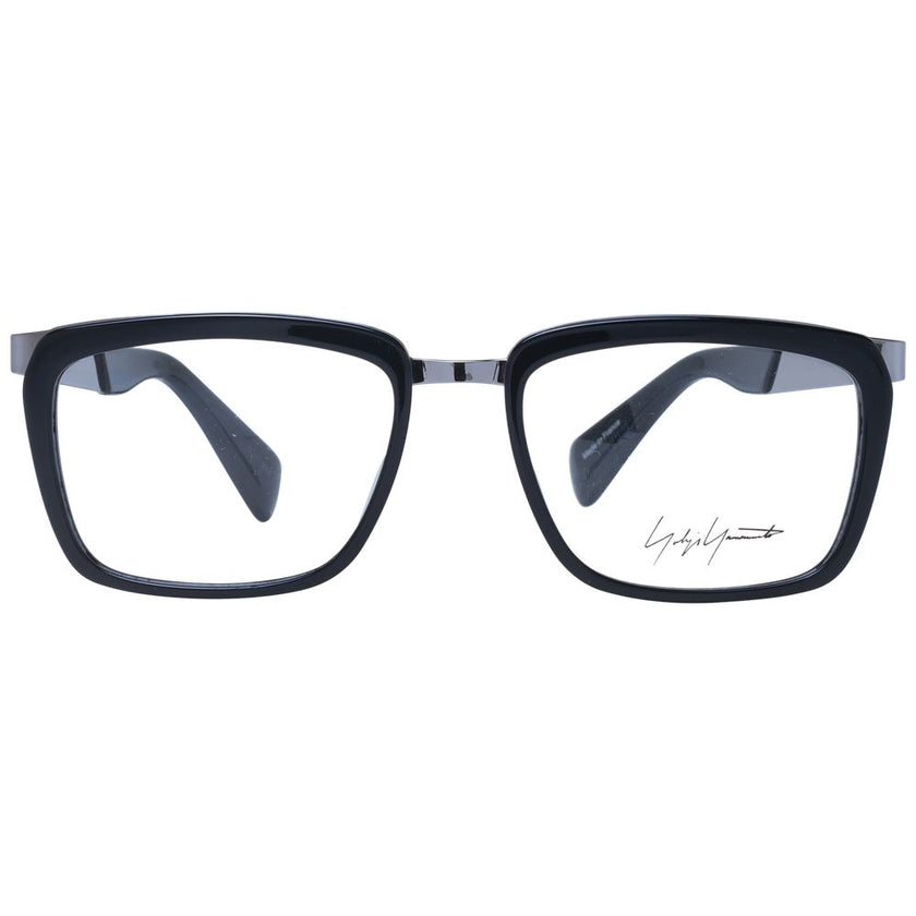 Yohji Yamamoto Schwarze Acetatbrille (Gestell)