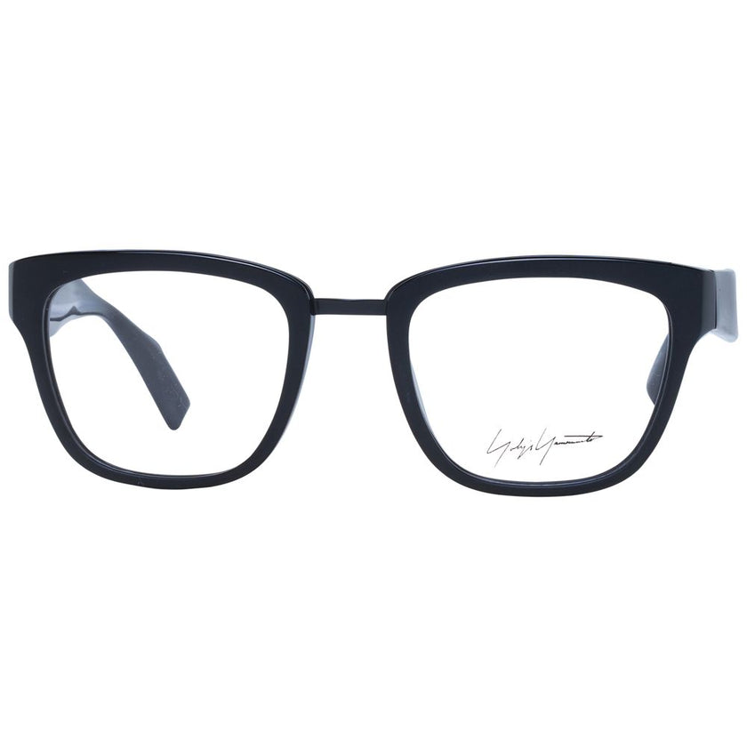 Yohji Yamamoto schwarze Brille aus Acetat (Fassung)