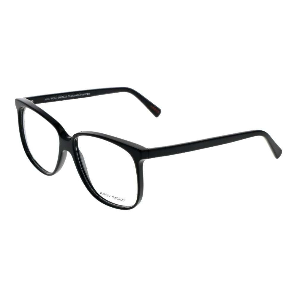 Andy Wolf Schwarze Brille aus Acetat (Gestell)