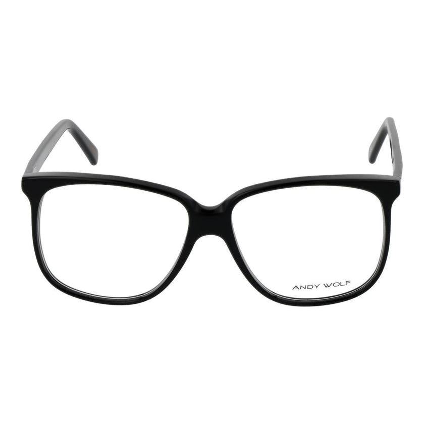 Andy Wolf Schwarze Brille aus Acetat (Gestell)