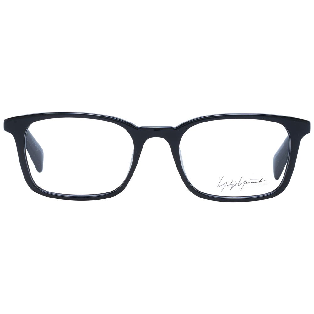 Yohji Yamamoto Schwarze Acetatbrille (Gestell)