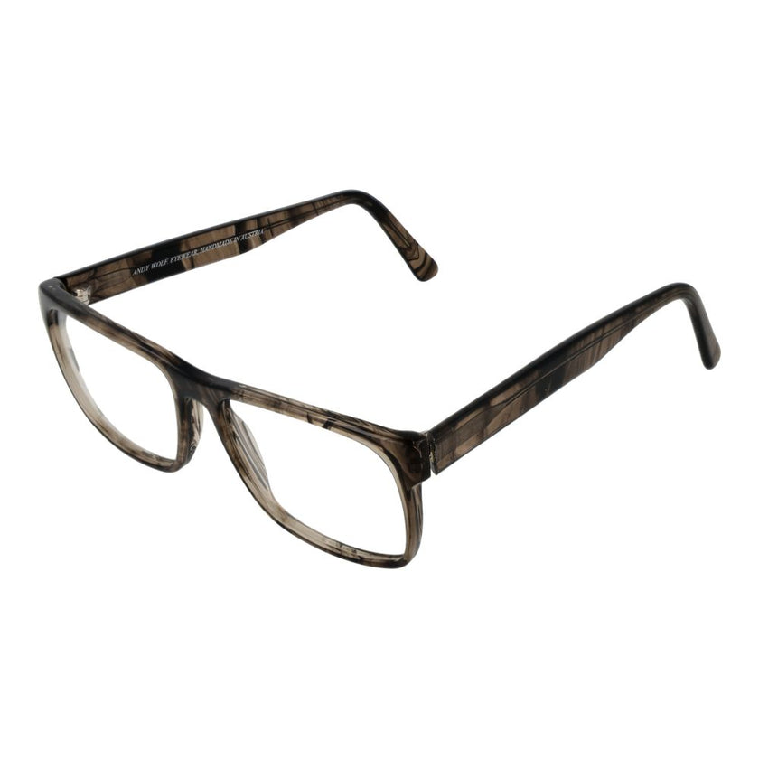 Andy Wolf Braune Brille aus Acetat (Gestell)