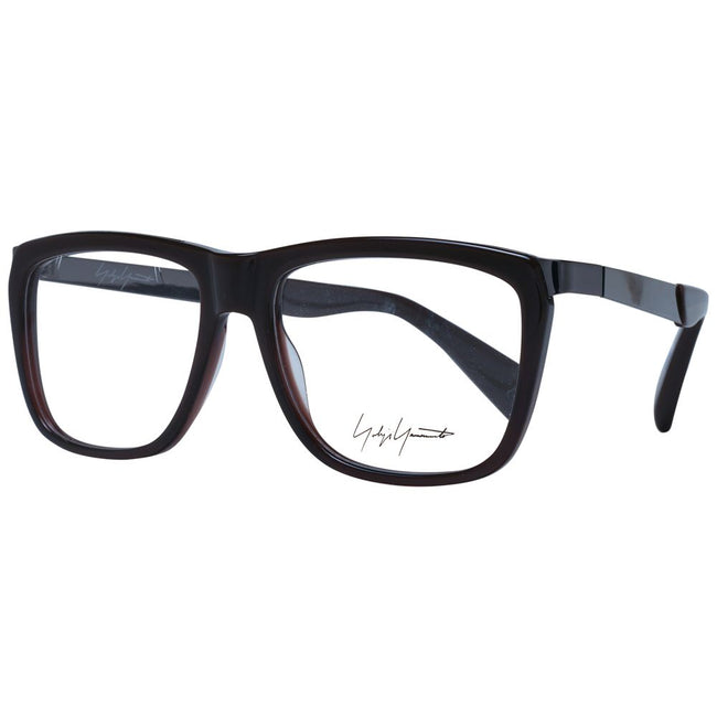 Yohji Yamamoto brown acetate glasses