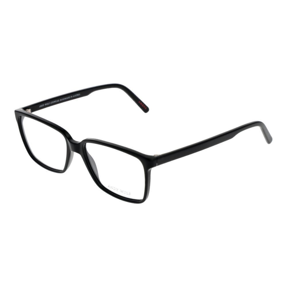 Andy Wolf Schwarze Brille aus Acetat (Gestell)