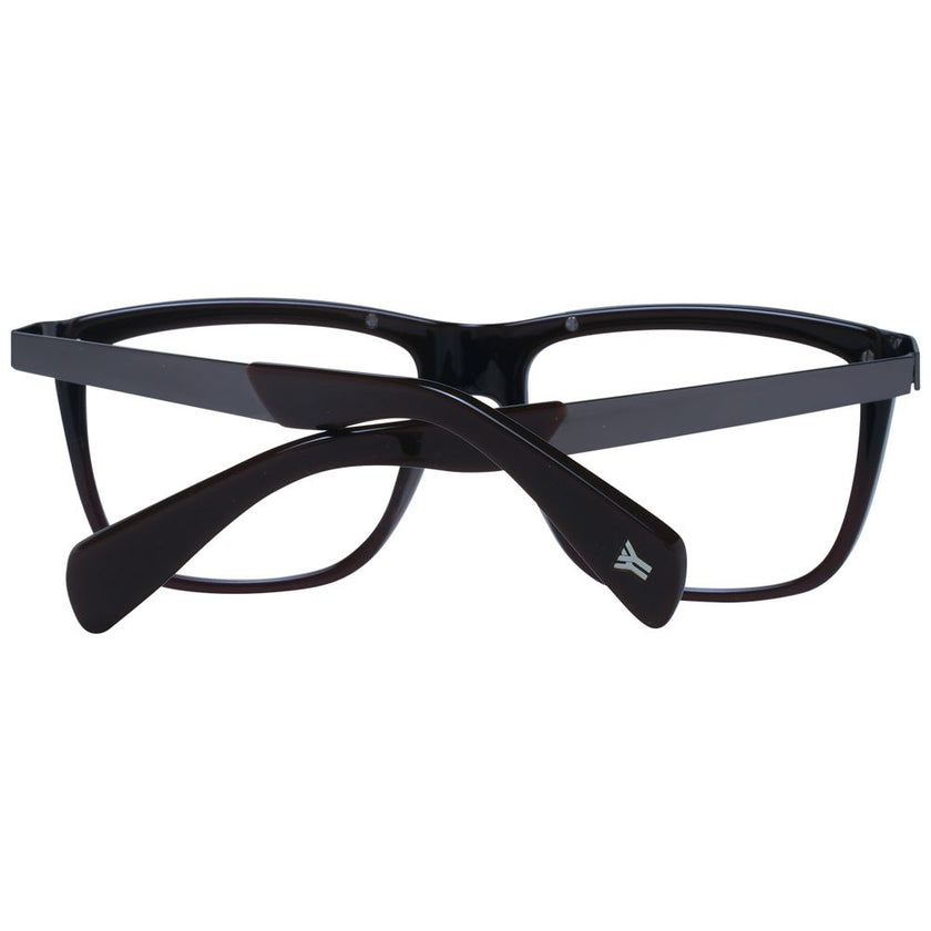 Yohji Yamamoto brown acetate glasses