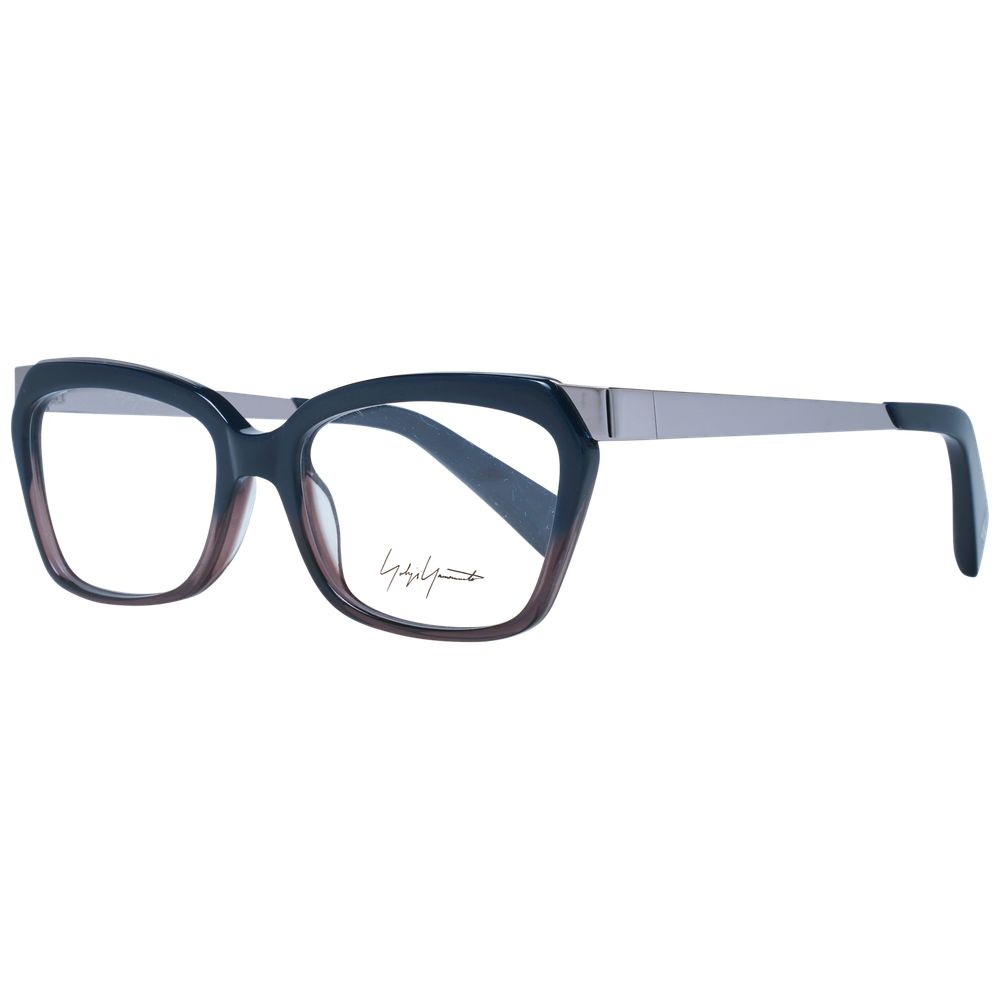 Yohji Yamamoto Blaue Acetatbrille (Gestell)