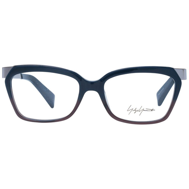 Yohji Yamamoto Blaue Acetatbrille (Gestell)