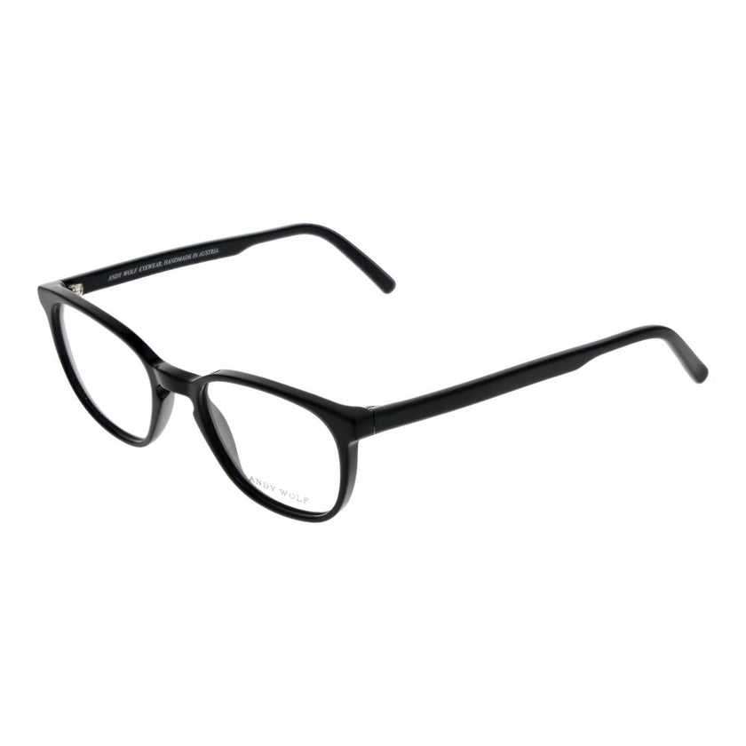Andy Wolf Schwarze Brille aus Acetat (Gestell)
