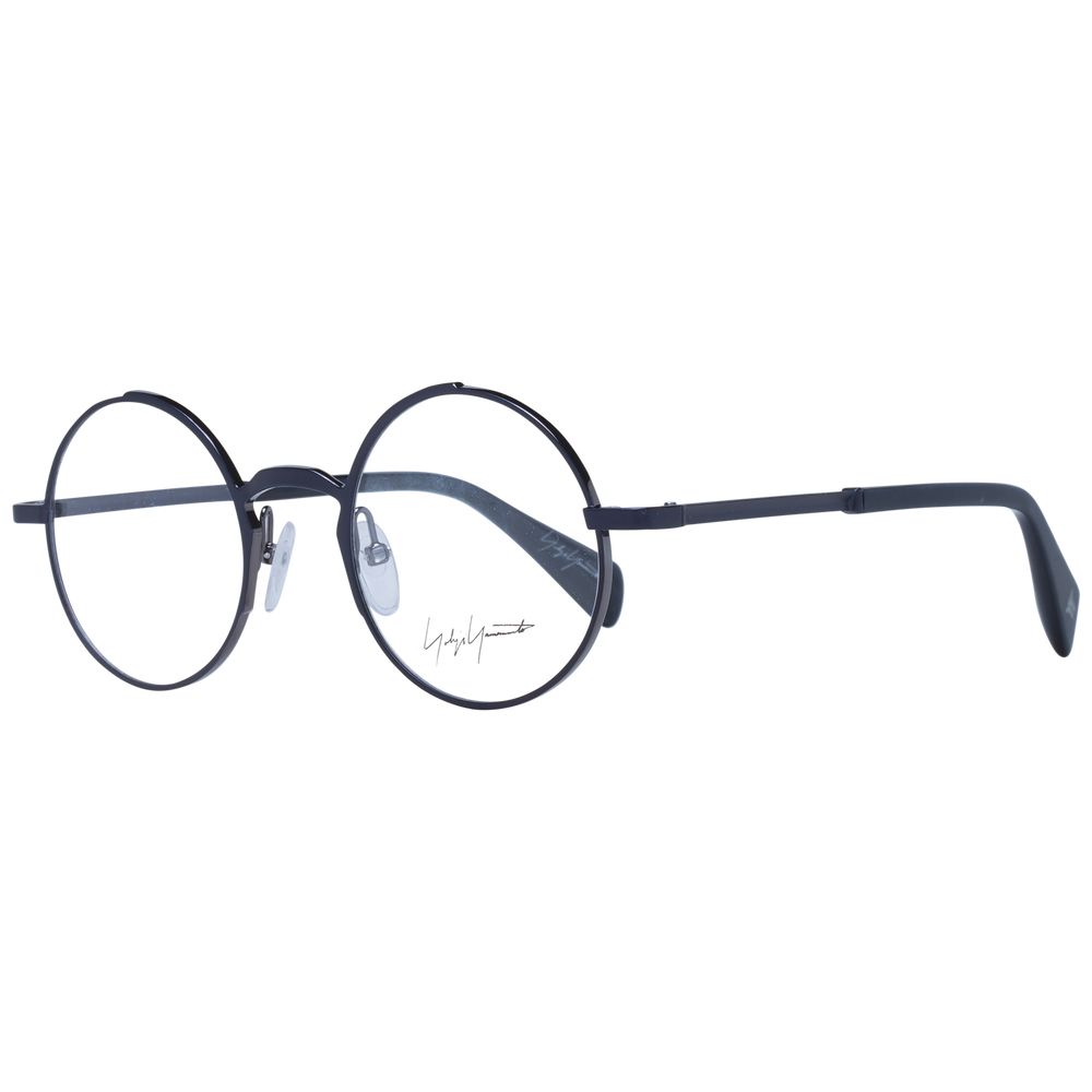 Yohji Yamamoto blue metal glasses frame
