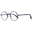 Yohji Yamamoto blue metal glasses frame
