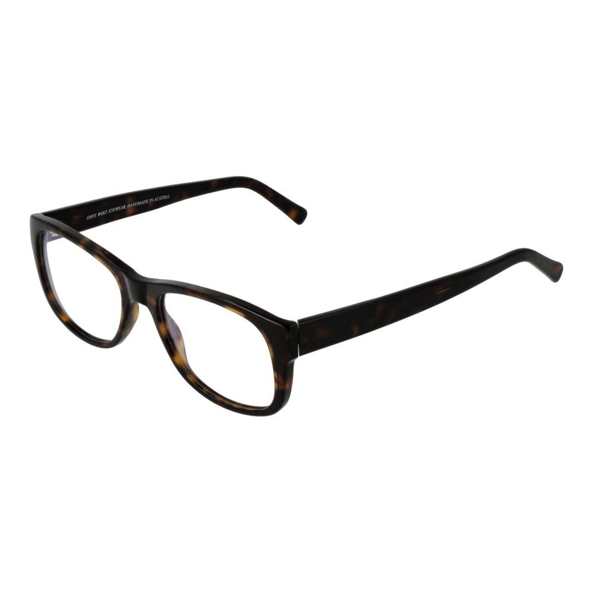 Andy Wolf Braune Brille aus Acetat (Fassung)