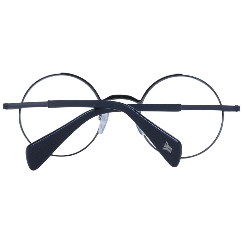 Yohji Yamamoto blue metal glasses frame
