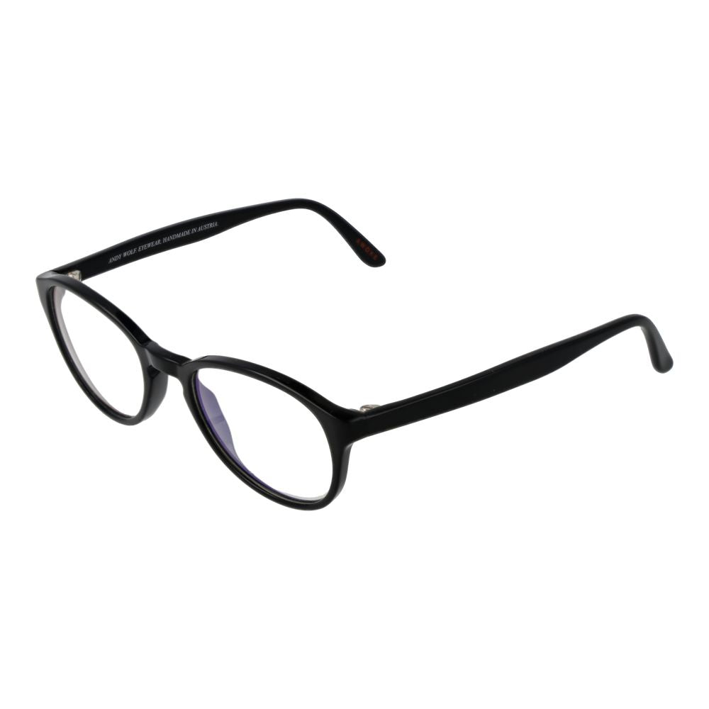 Andy Wolf Schwarze Brille aus Acetat (Gestell)