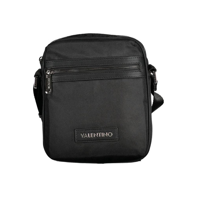 Mario Valentino Schwarze Polyester-Umhängetasche