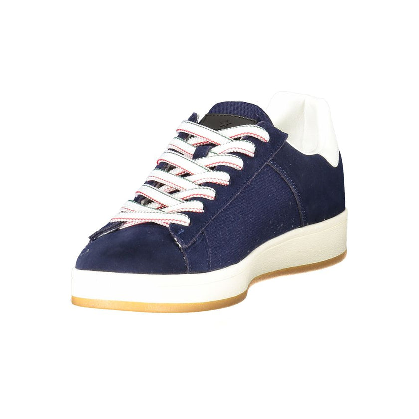 Esercito 1659 Blauer Herren-Sneaker aus Polyurethan