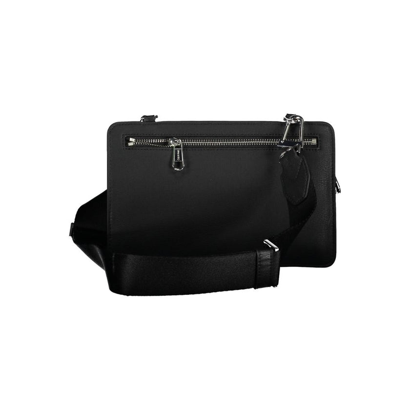 Calvin Klein Schwarze Polyester Handtasche
