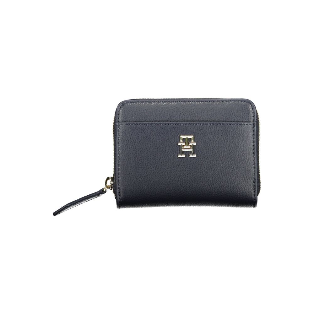 Tommy Hilfiger Blaue Polyester-Geldbörse