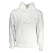 Calvin Klein Weißes Herren-Sweatshirt aus Baumwolle