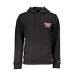 Tommy Hilfiger Schwarzer Baumwoll-Sweatshirt