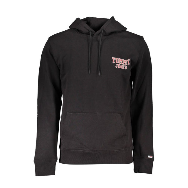 Tommy Hilfiger Schwarzer Baumwoll-Sweatshirt