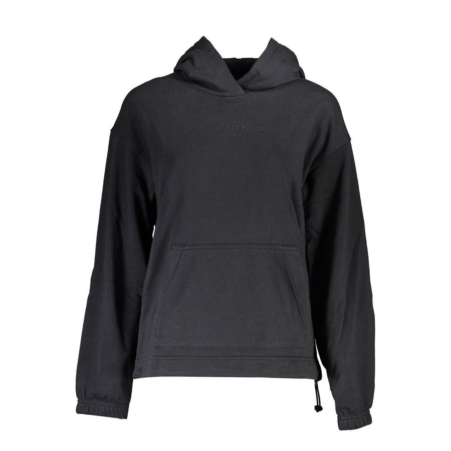 Calvin Klein Women's Black Cotton Sweatshirt