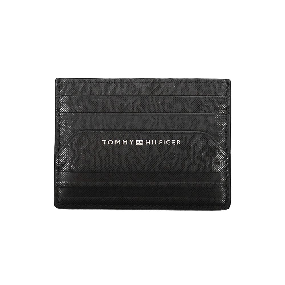 Tommy Hilfiger Men's Black Leather Wallet