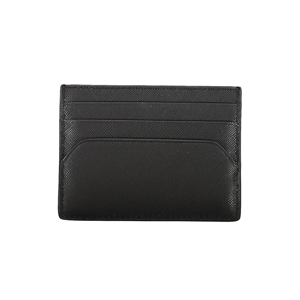 Tommy Hilfiger Men's Black Leather Wallet