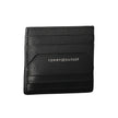 Tommy Hilfiger Schwarzes Leder Portemonnaie für Herren