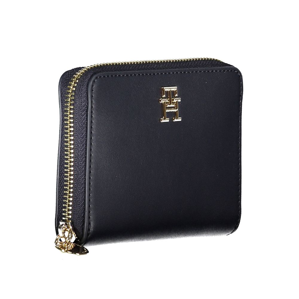 Tommy Hilfiger Women's Blue Polyurethane Wallet